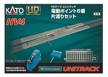 HOゲージ KATO 4番ポイント　多数 Amazon | KATO HOゲージ 電動ポイント4番 左 2-850 鉄道模型用品